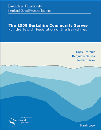 Report Cover: The 2008 Berkshire Community Study: For the Jewish Federation of the Berkshires