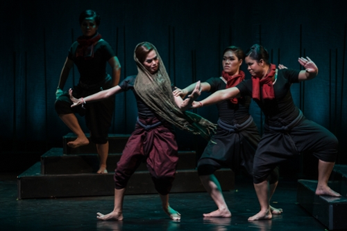 Sophiline Arts Ensemble Performing Phka Sla; Choreography by Sophiline Cheam Shapiro