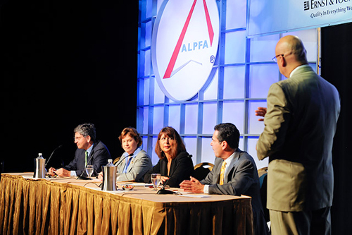 ALPFA conference panelists