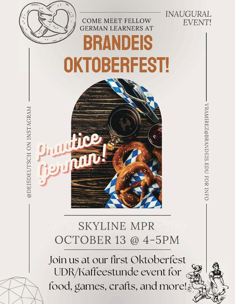 Oktoberfest event flyer