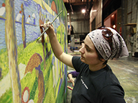 Artist Painting