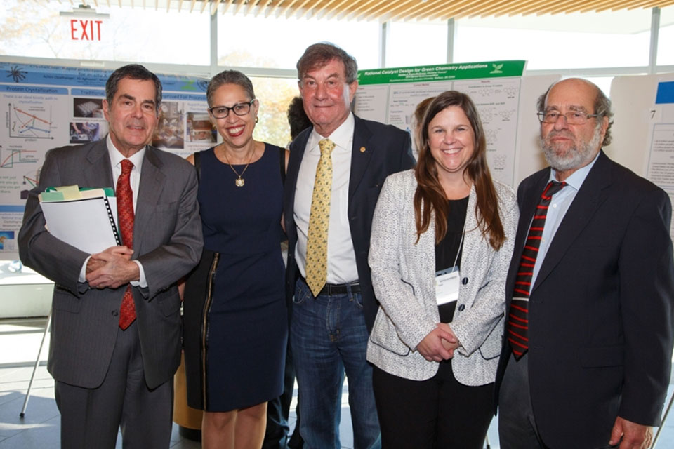 A photo of administrators from the first Innovation Showcase