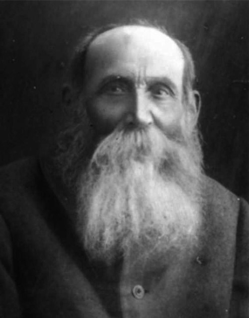 Man with white beard