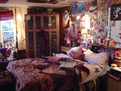 Photo of Juno's bedroom