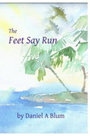 book cover: the feet say run