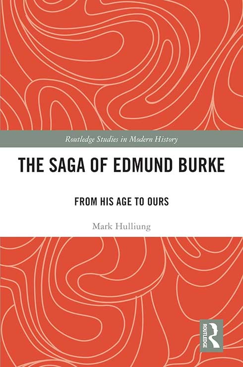 Book cover for The Saga of Edmund Burke