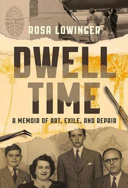 Book cover for Dwell Time: A Memoir of Art, Exile, and Repair