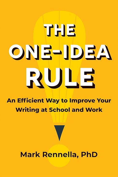 Book cover for The One-Idea Rule