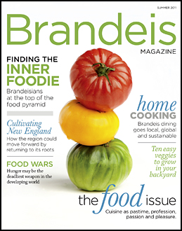 Brandeis Magazine cover
