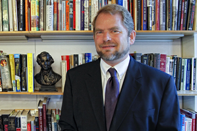 Photo of Professor Chandler Rosenberger