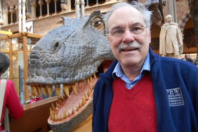 Chris Miller at Oxford University Museum of Natural History