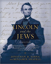 Cover of Jonathan Sarna's book Lincoln and the Jews: A History