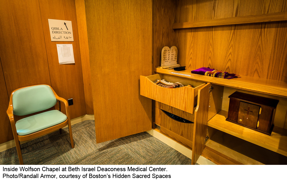 The chapel at Beth Israel Deaconess Medical Center