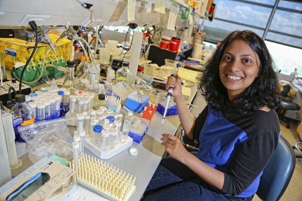 Postdoctoral fellow Mugdha Deshpande