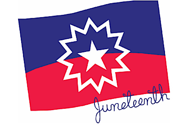 The Junteenth flag