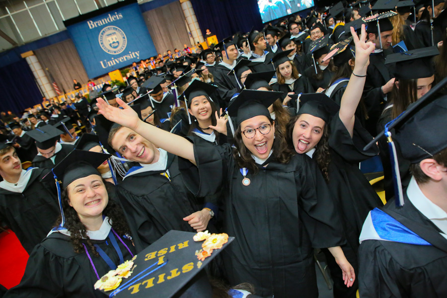 Photos: Brandeis celebrates 68th Commencement Exercises as graduates
