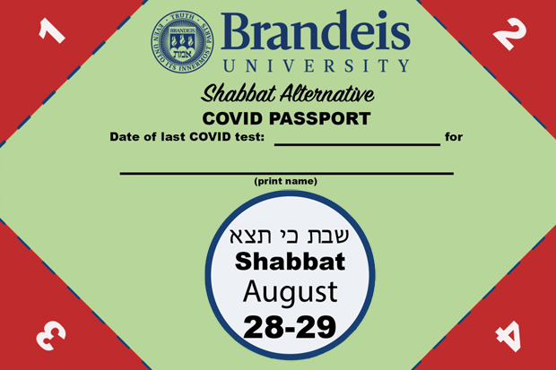 Campus passport for Shabbat