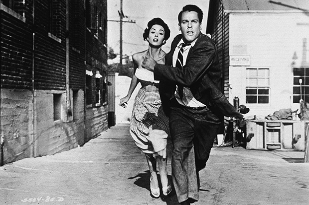 a still from the motion picture Invasion of the Body Snatchers