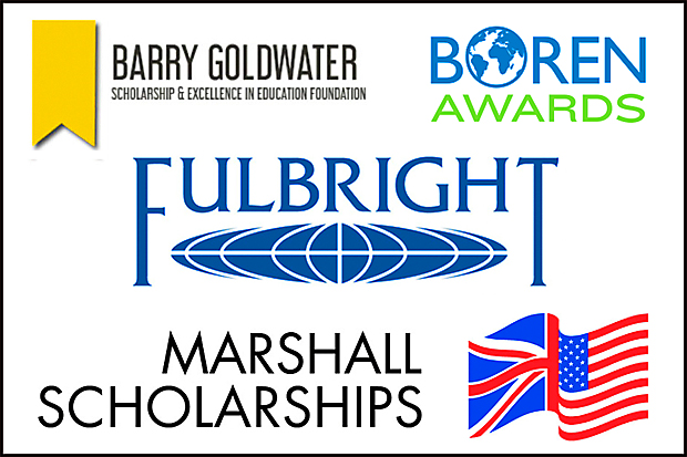 Boren, Goldwater and Fulbright logos