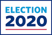 Graphic that says Election 2020