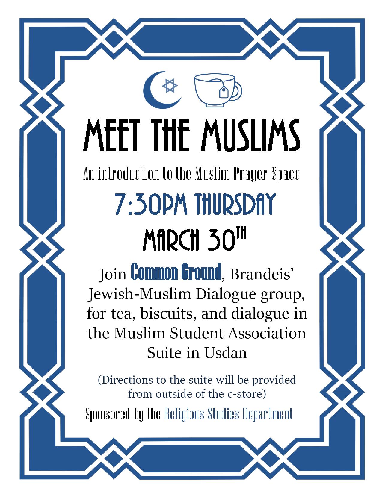 Muslim Prayer Flyer