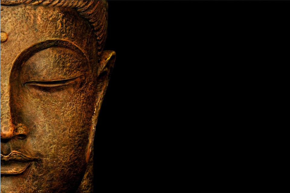 Bronze Mask of Buddha