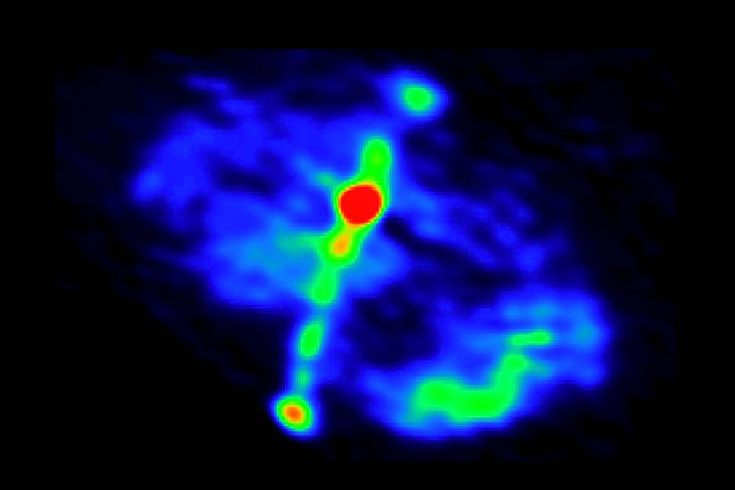 VLA L-band image of a genuine X-shaped radio galaxy candidate