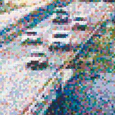 William Betts, I-10 at Mesa, El Paso, Texas, 7:01 PM, August 23, 2006 (detail)