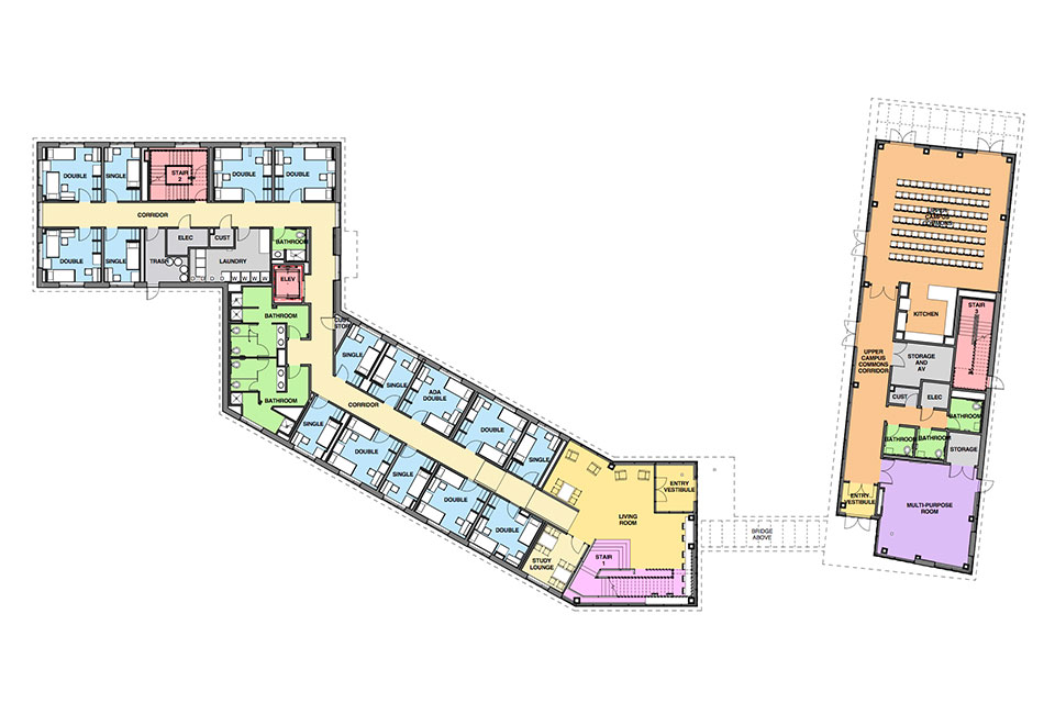 Site Models and Plans Skyline Residence Hall Brandeis University