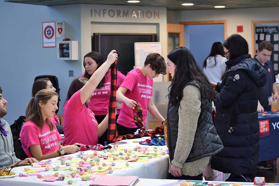 Students at Kindness day