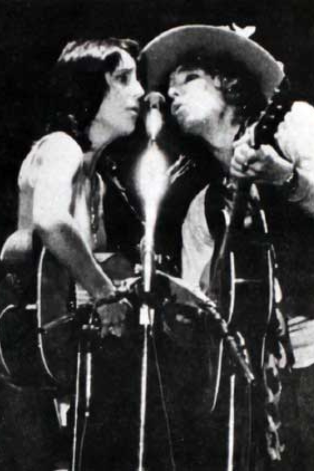 Bob Dylan and Joan Baez