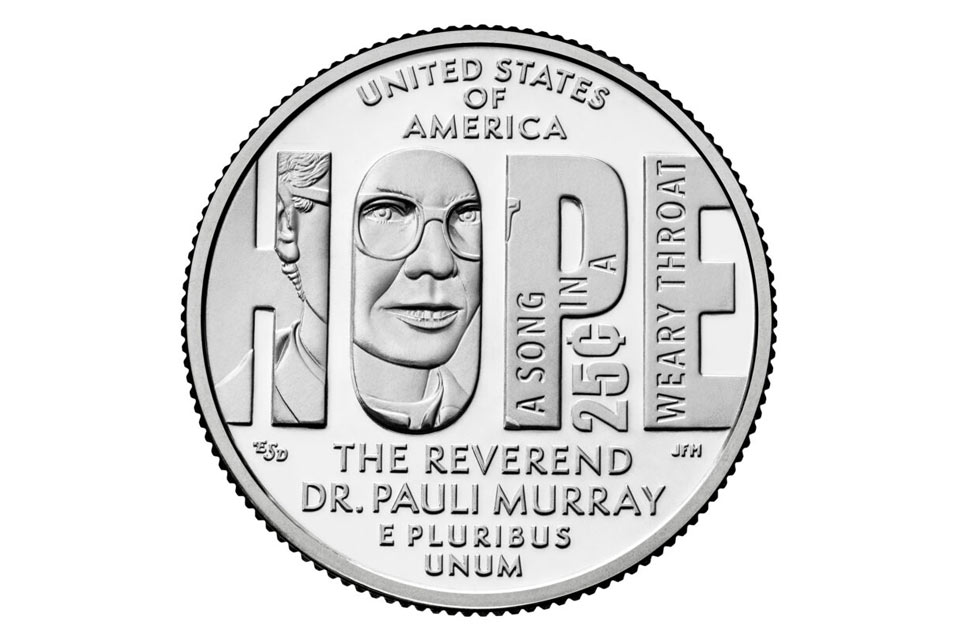 Quarter featuring Pauli Murray