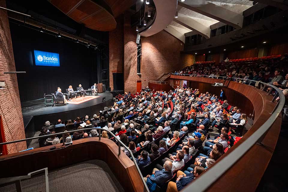 The audience at the Guy Raz panel