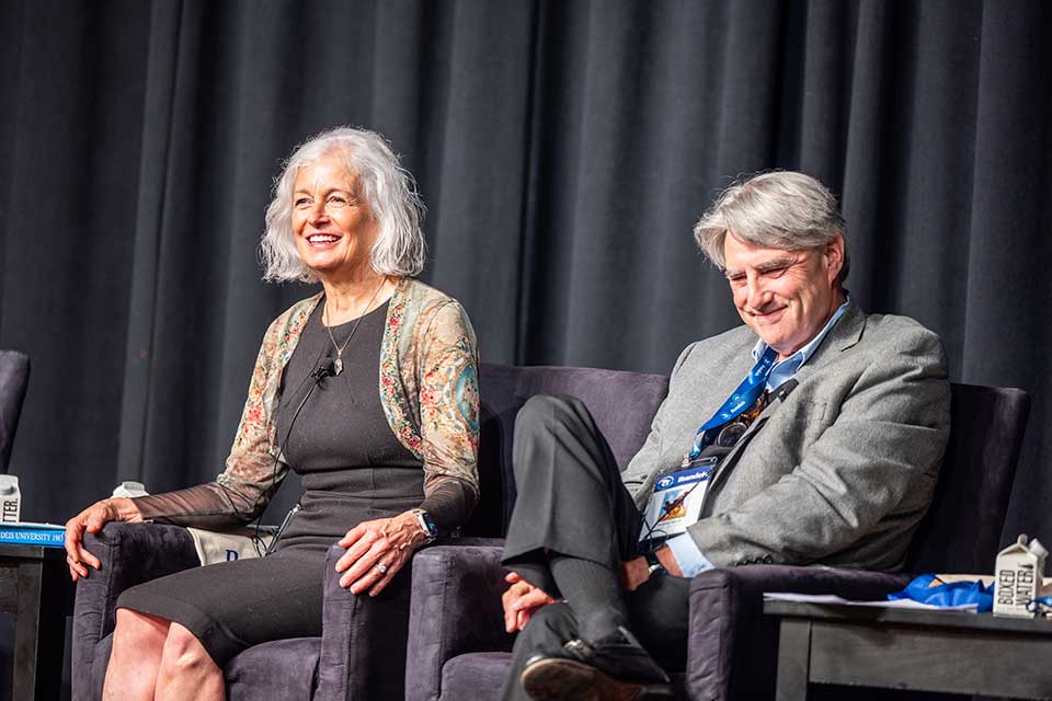 Rabbi Elaine Zecher and Rabbi Herbert Tobin