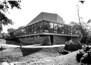 Archival photo of Slosberg Music Hall