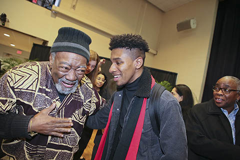 Askia Touré and Kwesi Jones