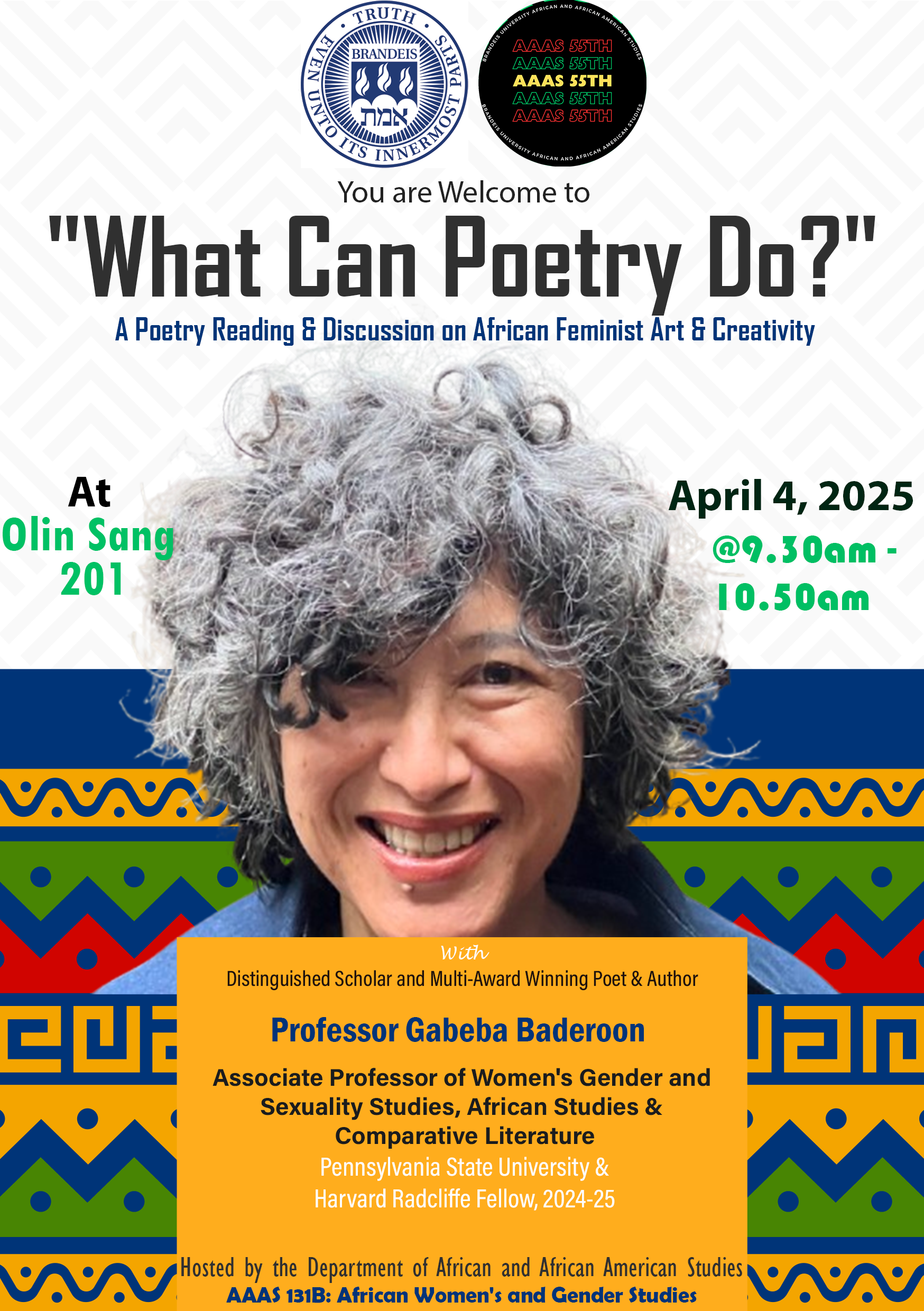 Flyer for What Can Poetry Do Event