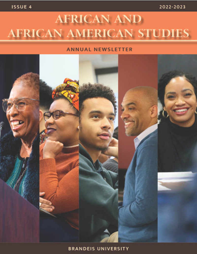 cover of AAAS Newsletter with 5 individuals 