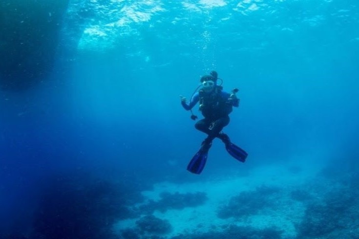 Jeremy Goodsnyder scuba diving