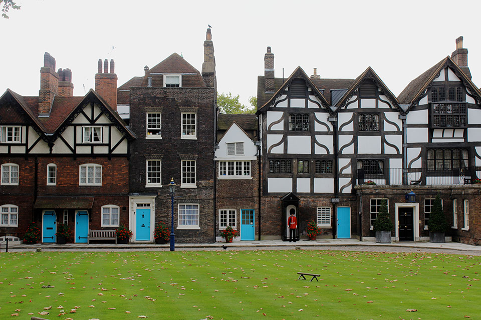 A row of houses in London, England
