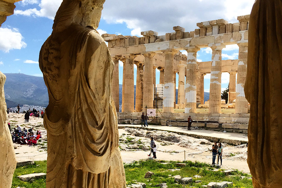 Ruins in Greece