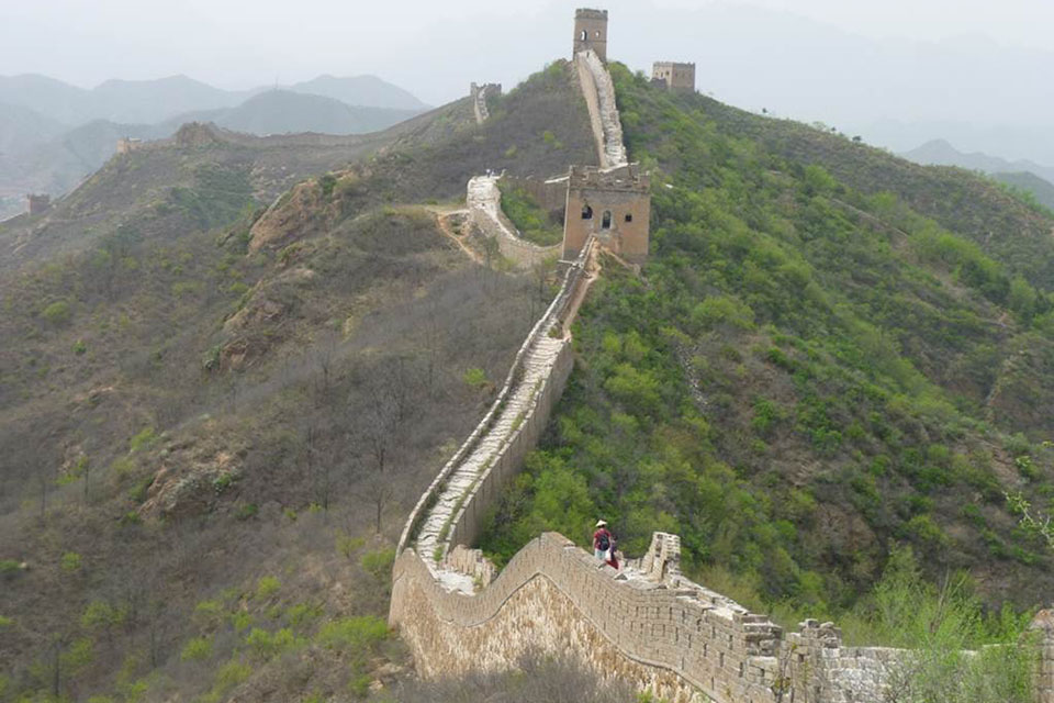 The Great Wall in China