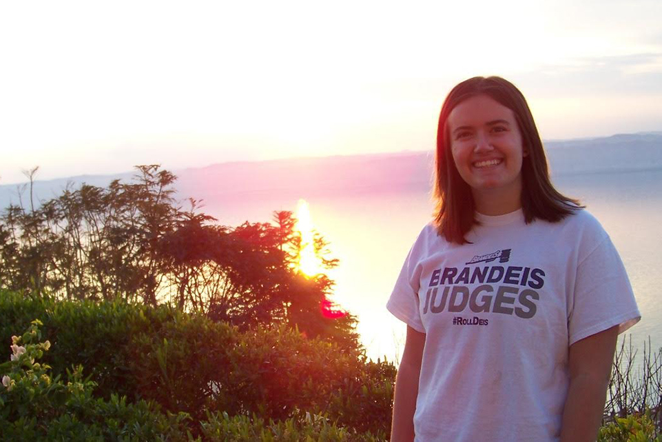 Alessia Stewart at the Dead Sea