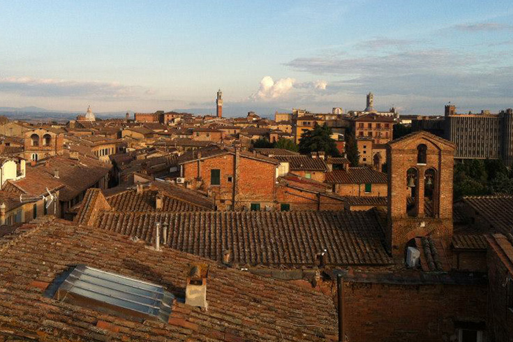 Siena, Italy cityscape