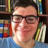 Headshot of tutor Eric Blum