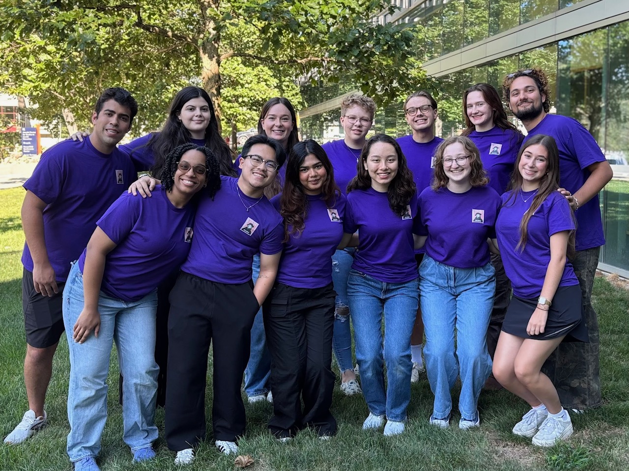 Group photo of all the Roosevelt fellows