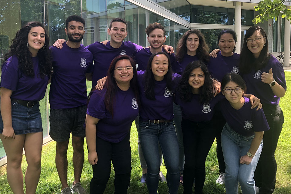 Roosevelt Fellows pose for a group photo
