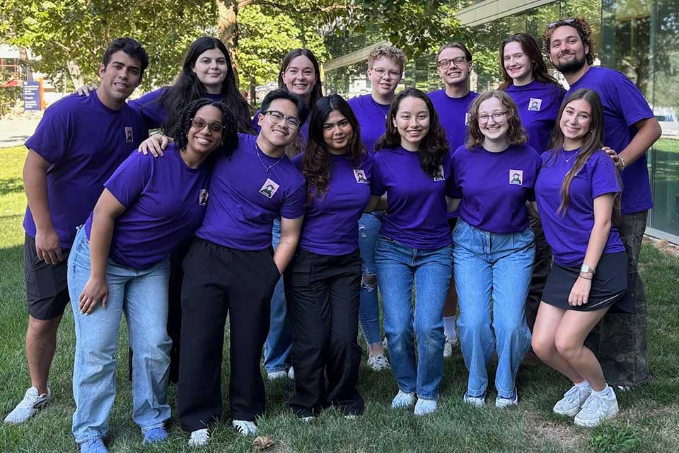 Group photo of all the Roosevelt fellows