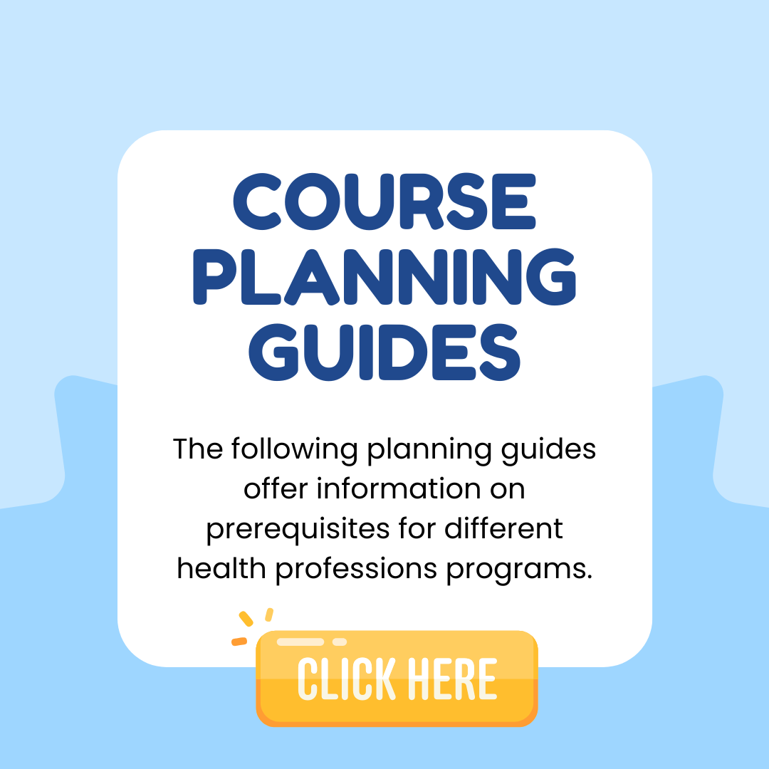 Learn more about prerequisites for different health profession programs