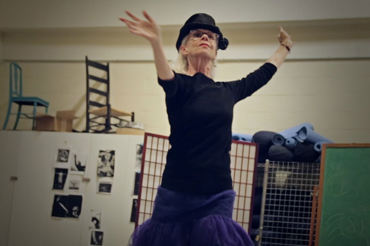 Susan Dibble dances